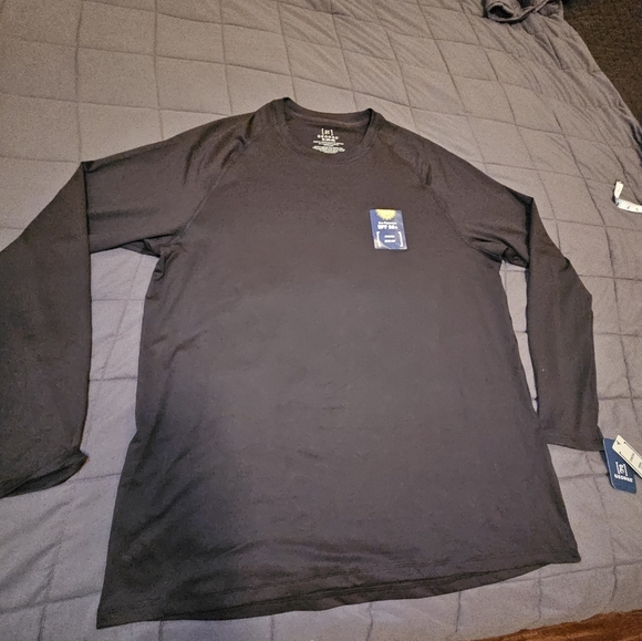 Men's Black Long Sleeve Rashgaurd XL - Picture 2 of 3